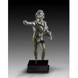 Jugendlicher Heros (Alexander?). Hellenistisch, 2. - 1. Jh. v. Chr. Bronzevollguss, H 16cm. Nur