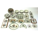 A COLLECTION OF PORTMERION 'BOTANIC GARDEN' including cheese board with integral cutter, oval