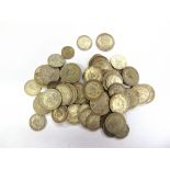 GREAT BRITAIN - ASSORTED SILVER COINAGE (total pre-1920 approximately 17g; total 1920-1946