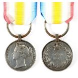 A CANDAHAR, GHUZNEE, CABUL MEDAL TO PRIVATE T. WEST, 31ST REGIMENT the reverse Cabul 1842, with