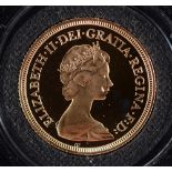 GREAT BRITAIN - ELIZABETH II, SOVEREIGN, 1979 in case of issue.