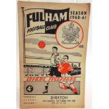 FOOTBALL - ASSORTED PROGRAMMES Approximately eighty-two programmes, mainly 1960s-80s, including