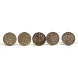 U.S.A. - THIRTY ASSORTED HALF DOLLARS comprising Walking Liberty (3), Franklin (18), Kennedy,