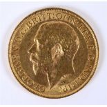 GREAT BRITAIN - GEORGE V, SOVEREIGN, 1914