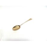 A GEORGE III SILVER BASTING SPOON by George Smith, London 1781, old English pattern 29.5cm long,