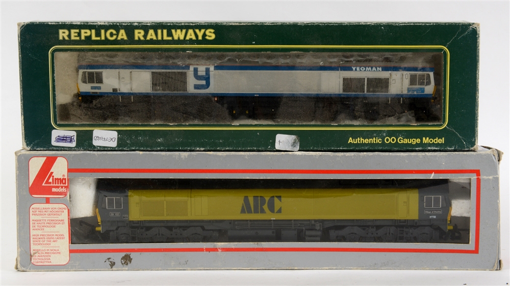 [OO GAUGE]. TWO LOCOMOTIVES comprising a Lima No.204839, ARC Class 59 co-co diesel locomotive '
