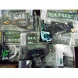 [FILM RELATED]. EIGHT 'THE MATRIX' FIGURAL SCULPTURES each in original packaging.