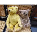 TWO STEIFF COLLECTOR'S TEDDY BEARS the largest 44cm high.