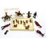 ASSORTED LEAD TOY SOLDIERS by Britains, Hill & Co. and others; together with a quantity of miniature