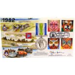 STAMPS - ASSORTED MILITARY COVERS comprising twenty-six signed flown covers, the signatories