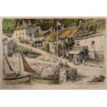HENRY G. WALKER (BRITISH, EARLY 20TH CENTURY) 'Mars Hill, Lynmouth'; 'Wells (April Showers)'; and '