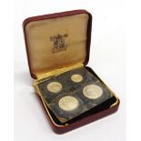 COINS - A GREAT BRITAIN ELIZABETH II MAUNDY SET, 1986 comprising fourpence, threepence, twopence and