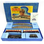 [OO GAUGE]. A HORNBY DUBLO NO.EDP12, PASSENGER TRAIN SET comprising a B.R. Duchess Class 4-6-2