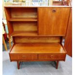 A TEAK SIX DRAWER CHEST by White & Newton, 80cm wide 43cm deep 106cm high