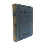 [LITERATURE] Jerome, Jerome K. Three Men in a Boat, first edition, Arrowsmith, Bristol, 1889, blue-