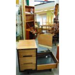 A STAG 'C' RANGE DRESSING TABLE with four drawers