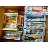 ASSORTED DIECAST MODEL VEHICLES comprising sixteen Matchbox 'Convoy' articulated lorries; and