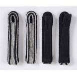 TECHNISCHE NOTHILFE (TENO) - 'SCHARFUHRER' SHOULDER BOARDS of aluminium and black cord