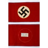 NATIONAL SOZIALISTISCHE DEUTSCHE ARBEITERPARTEI (NSDAP) - POLITICAL LEADERS ARMBAND of multi-piece