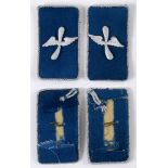 STURMABTEILUNG (SA) - SA FLIEGERSTURME (AVIATION UNIT) COLLAR TABS (KRAGENSPIEGEL) (1935-1937)