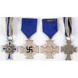 CROSS OF HONOUR OF THE GERMAN MOTHER 1938 (EHRENZEICHEN DER DEUTSCHEN MUTTER) 2nd Class in Silver (