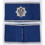 REICHS LUFTSCHUTZ BUND (RLB) OFFICER'S ARMBAND (ARMELBINDE) FIRST PATTERN (1933 - 1939) of mid-