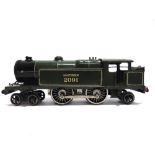 [O GAUGE]. A HORNBY NO.E220, S.R. SPECIAL 4-4-2 TANK LOCOMOTIVE, 2091 lined green livery, with a 20v