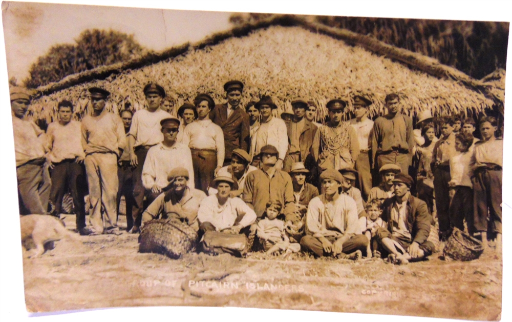 POSTCARDS - ASSORTED Thirty-two cards, including real photographic views of a Group of Pitcairn