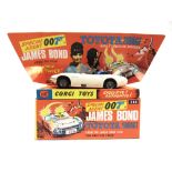 A CORGI NO.336, JAMES BOND TOYOTA 2000GT white, complete with Bond and Aki figures and 'Secret