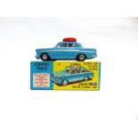 A CORGI NO.236, AUSTIN A60 DE LUXE SALOON MOTOR SCHOOL CAR pale blue with silver side flashes,