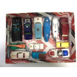 ASSORTED DIECAST MODEL VEHICLES circa 1940s-60s, by Dinky, Corgi and Matchbox, including a Corgi