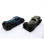 TWO DINKY 36 SERIES CARS both post-war, comprising a Dinky No.36a, Armstrong-Siddeley Limousine,