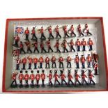 FORTY-SEVEN COLLECTORS METAL MODEL SOLDIERS four by Britains, the others unmarked, all unboxed.