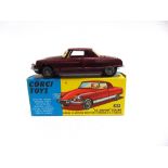 A CORGI NO.259, CITROEN 'LE DANDY' COUPE metallic maroon, near mint (with applied accessory pack