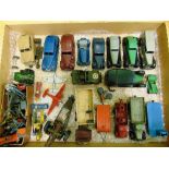 ASSORTED DINKY TOYS DIECAST MODEL VEHICLES circa 1940s-50s, variable condition; together with two