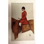 VANITY FAIR - FOX HUNTERS Cattistock, March 30th 1899, 40cm x 27cm; An Old Master, Nov. 3rd. 1898,