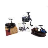 FISHING REELS to include a Mitchell 'Armada 800', Abu Garcia 'GLX 558' both boxed and in good