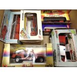 SIX ASSORTED FIRE SERVICE VEHICLES by Siku, Bburago and others, most mint or near mint, each