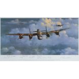 PHILIP E. WEST (BRITISH, CONTEMPORARY) 'Legends of the Air' [617 Squadron], colour print, limited