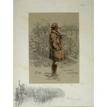 AFTER 'SNAFFLES' [CHARLIE JOHNSON PAYNE] (BRITISH, 1884-1967) 'The Gunner', colour print, the