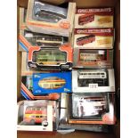 SEVENTEEN ASSORTED 1/76 SCALE MODEL BUSES each mint or near mint and boxed.