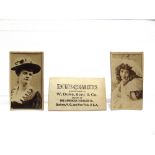 CIGARETTE CARDS - ASSORTED Duke, 'Actors and Actresses', various, circa 1889 (20), variable