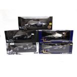 FIVE 1/18 SCALE WILLIAMS FORMULA 1 RACING CARS comprising a Minichamps Williams B.M.W. Promotional