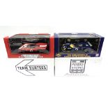 TWO 1/18 SCALE RACING CARS comprising a GMP No.12004, Team Surtees Lola Spyder (J. Surtees), 1966;