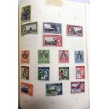 STAMPS - A BRITISH COMMONWEALTH COLLECTION GVI and later, mint and used, (four albums).