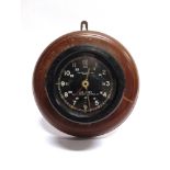 A SECOND WORLD WAR UNITED STATES ARMY AIR FORCE AIRCRAFT CLOCK by the Chelsea Clock Co. of Boston,