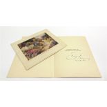 AUTOGRAPHS - QUEEN MARY [OF TECK] (BRITISH 1867-1953), QUEEN OF THE UNITED KINGDOM, EMPRESS OF