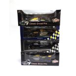 FOUR 1/18 SCALE WILLIAMS FORMULA 1 RACING CARS comprising a Quartzo Williams Renault FW14B, 1st 1992