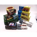 ELEVEN CORGI CLASSICS DIECAST MODEL VEHICLES comprising a No.14302, Foden S21 Articulated Trailer