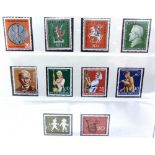 STAMPS - A GERMANY COLLECTION States and later, including over-prints and mint, (four albums).